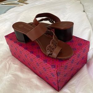 Tiny Miller 55mm Toe Ring heeled sandal